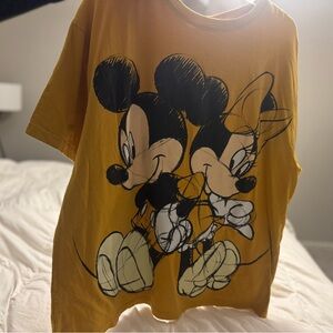 Womens Disney Mickey and Minnie Tee (Boxy+Comfy Fit)